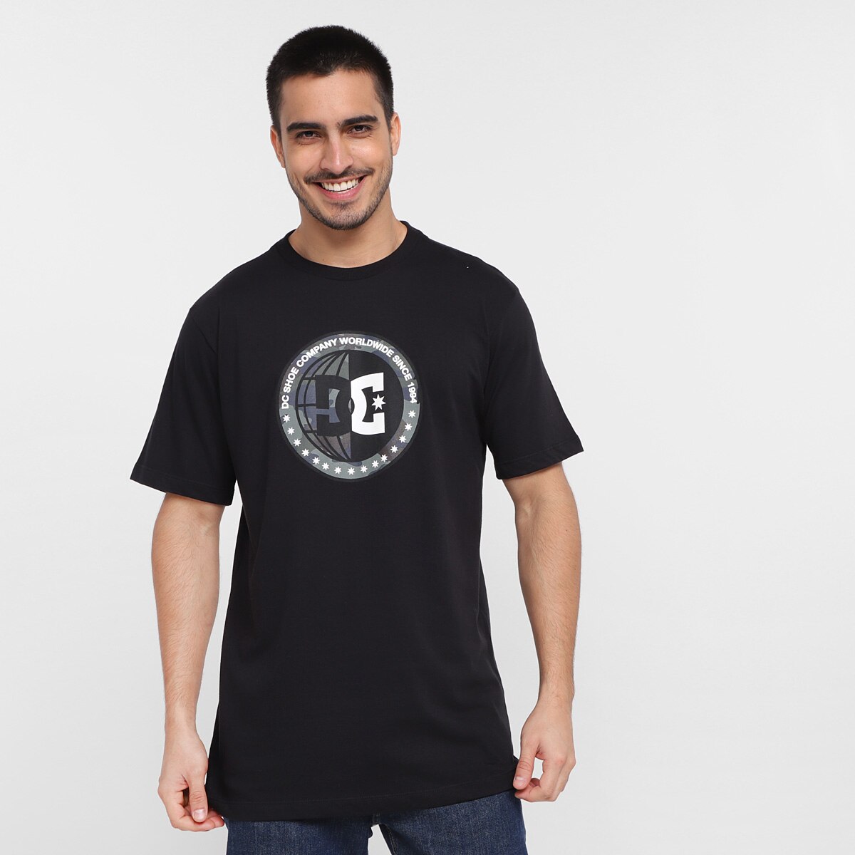 Camiseta DC Shoes Half Away Masculina é boa?