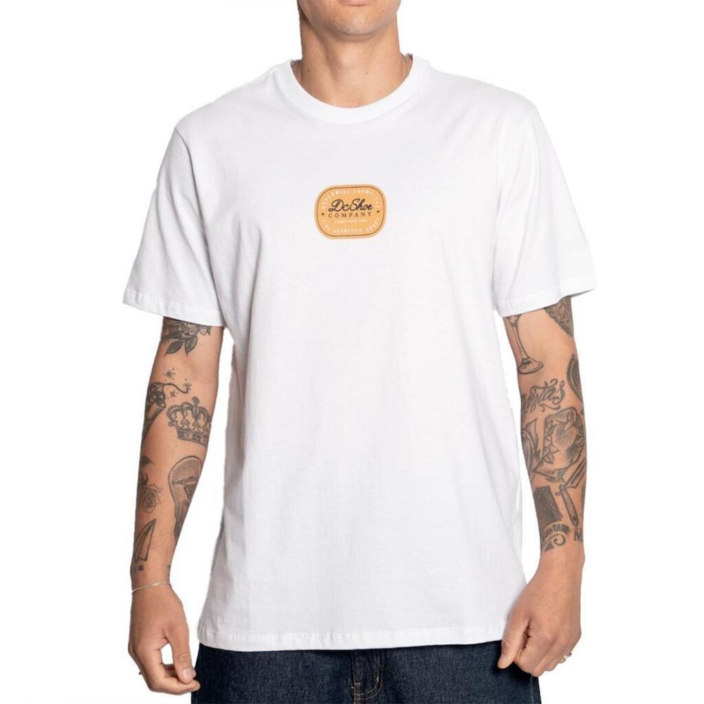 Camiseta DC Shoes Label It SM25 Masculina