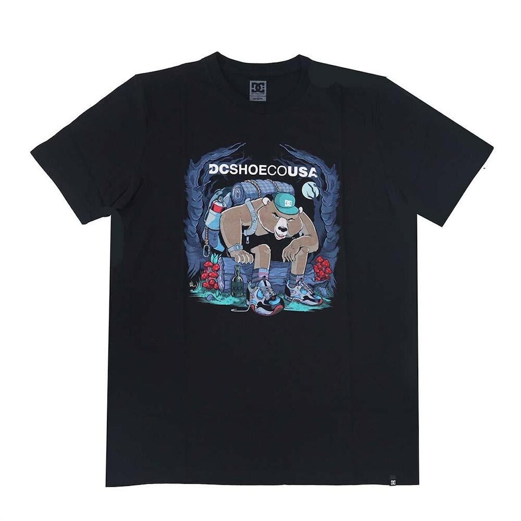 Camiseta DC Shoes Locals Only - Preto