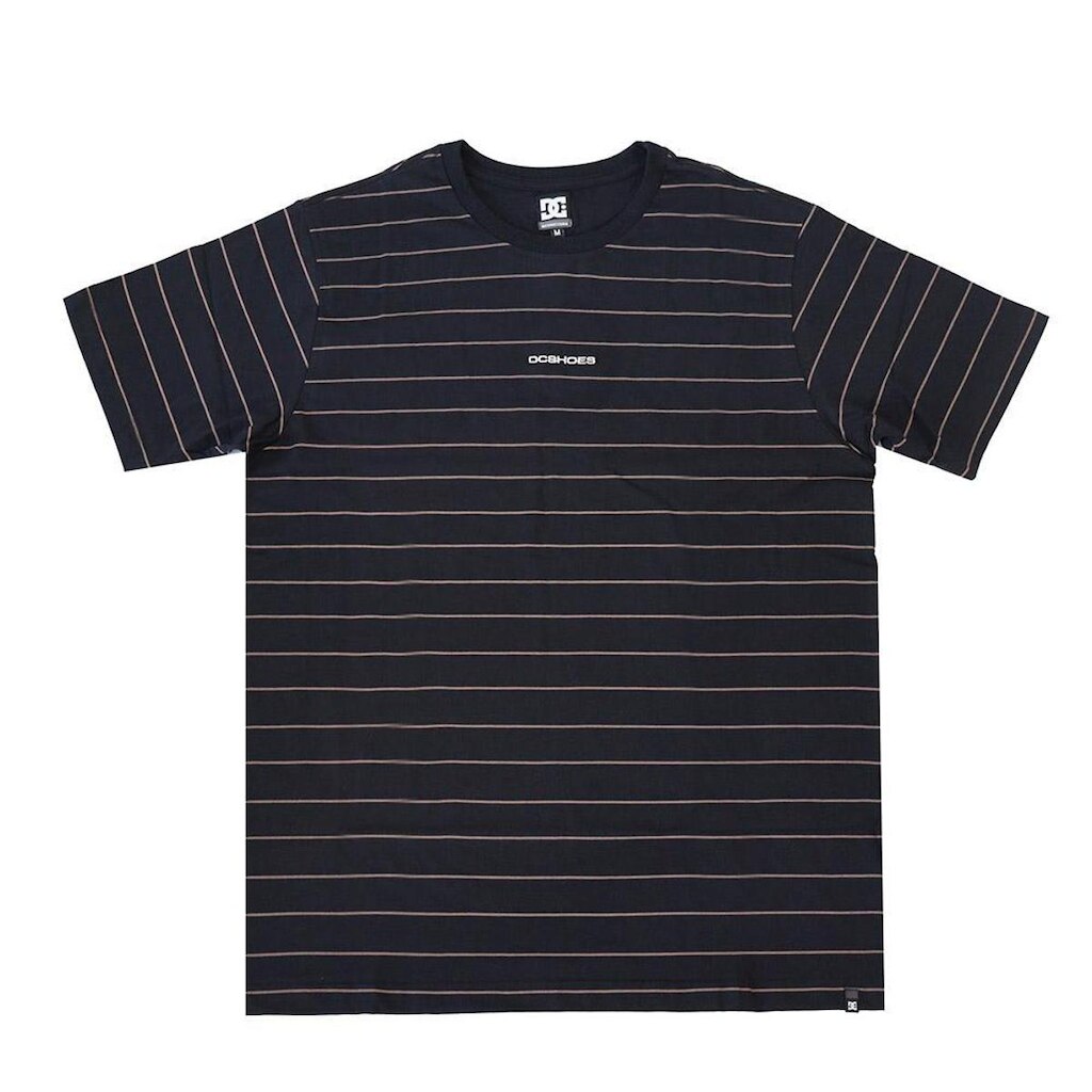 Camiseta DC Shoes Lowstate Stripe - Preto