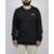 Camiseta DC Shoes Manga Longa Fiery - Preta - Preto