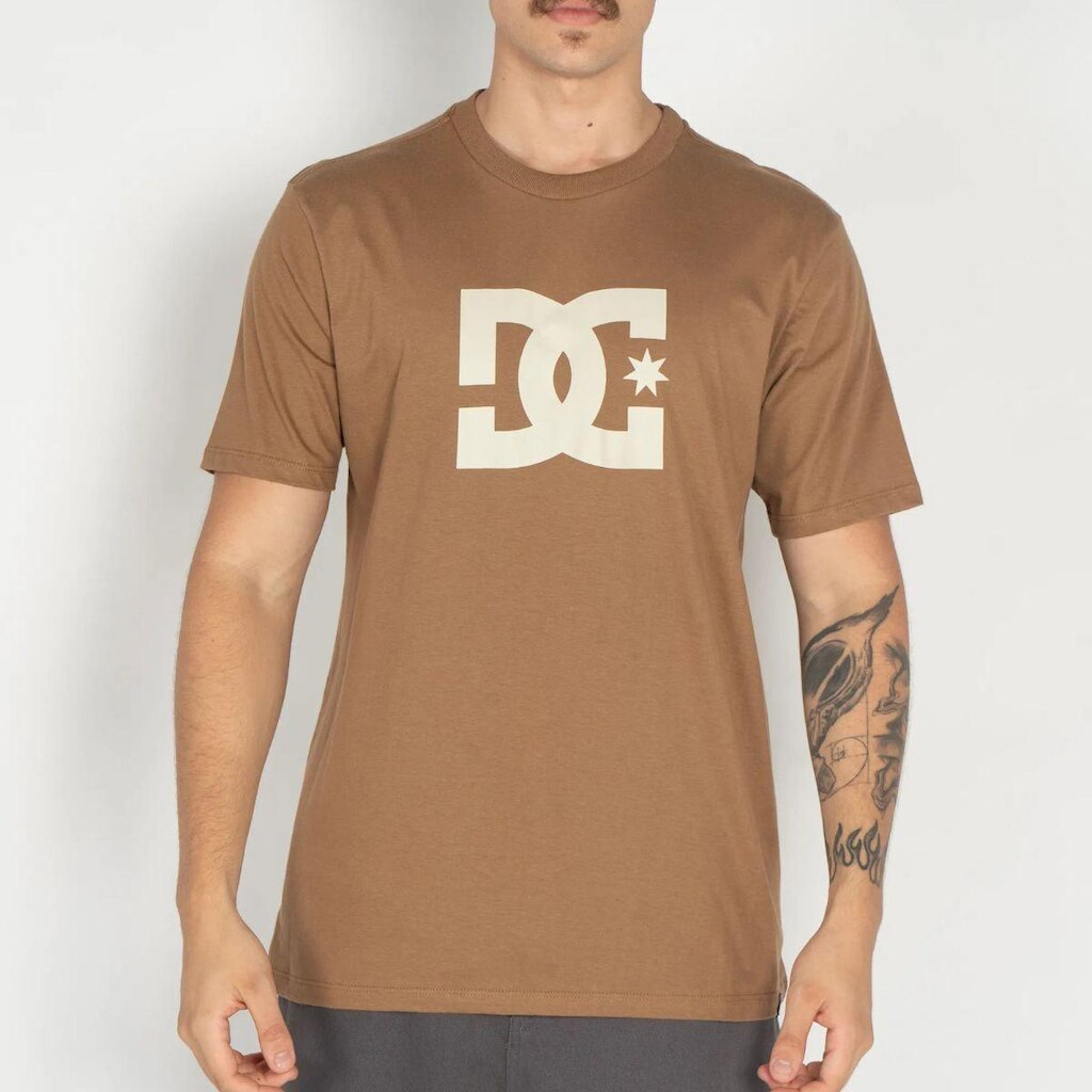 Camiseta Dc Shoes Marrom