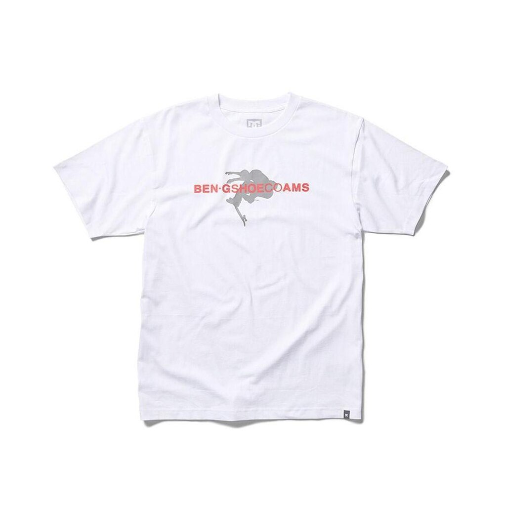 Camiseta Dc Shoes M/C  X Ben G Tre Flip Hss  White