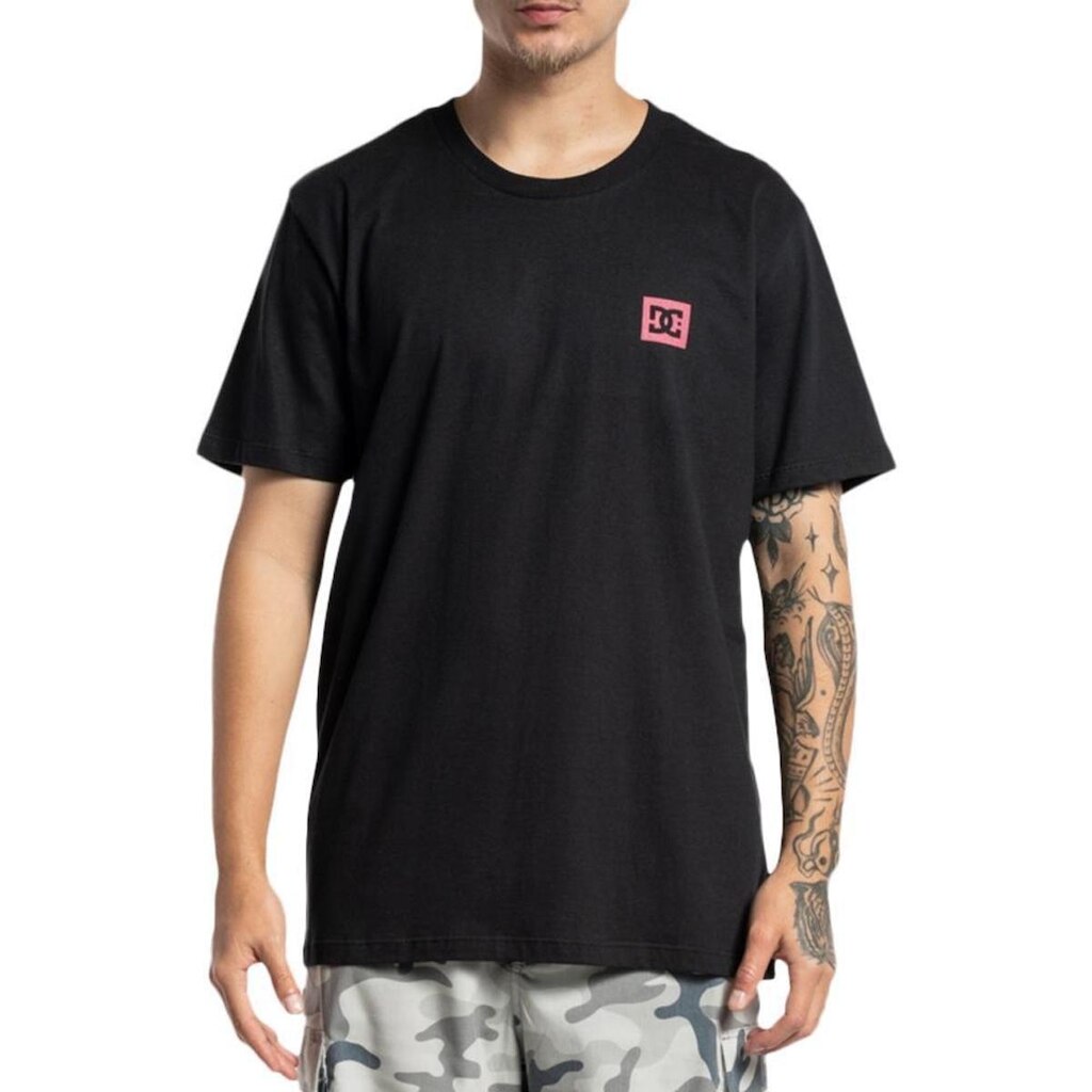 Camiseta DC Shoes Mininal Square Stripe WT23 Masculina