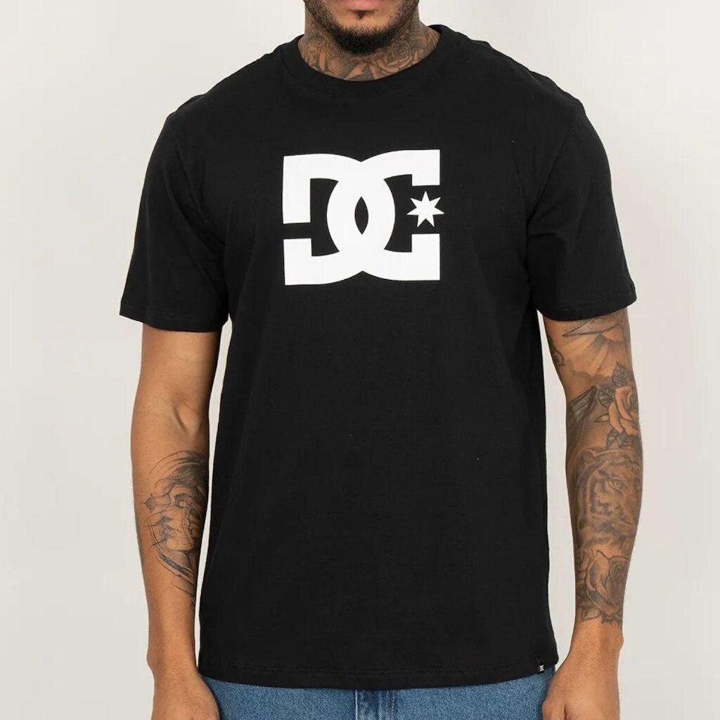 Camiseta Dc Shoes New Preto