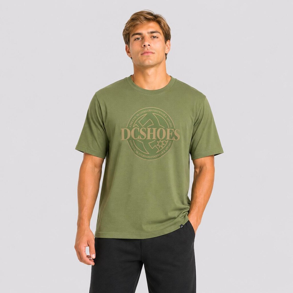 Camiseta DC Star Side Verde Oliva