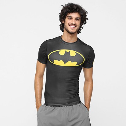 camisa de compressão under armour heroes