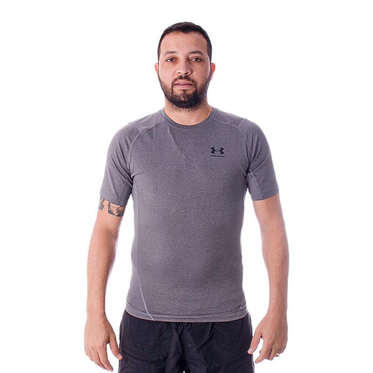 Camiseta De Compressão Under Armour Heatgear Menor preço em Camiseta De Compressão Under Armour Heatgear