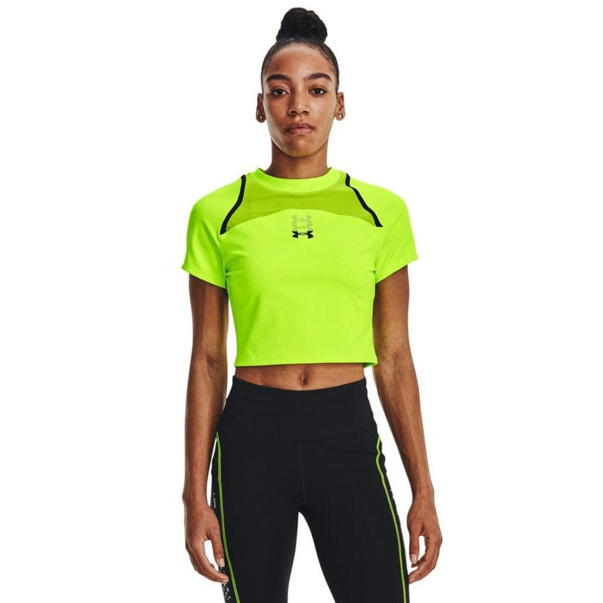 Camiseta de Corrida Feminina Under Armour Anywhere Cropped Menor preço em Camiseta de Corrida Feminina Under Armour Anywhere Cropped