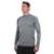 Camiseta de Lycra Rip Curl Shockwaves Grey Marle - Cinza