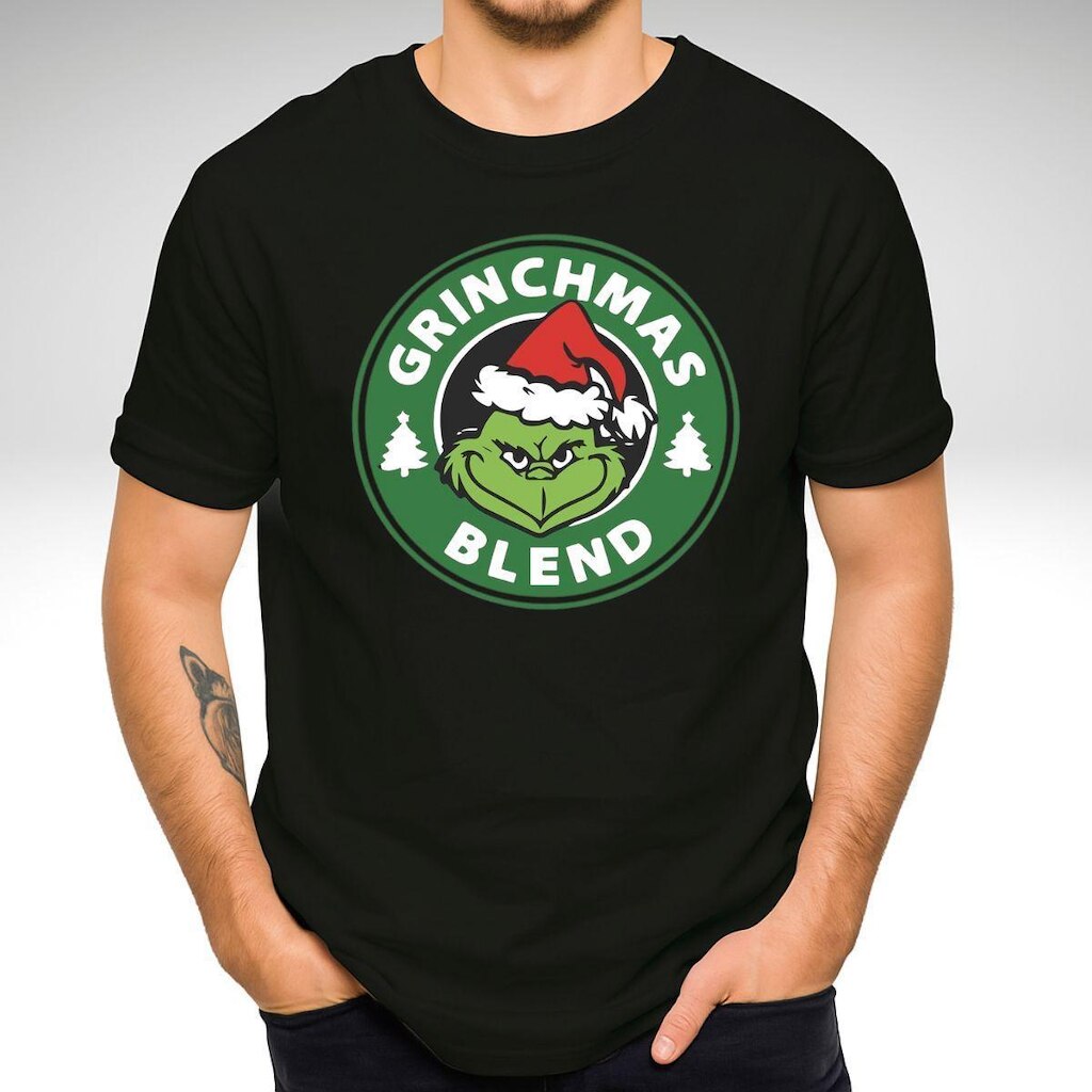 Camiseta de Natal Temática Christmas Grinch