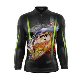 Camiseta de Pesca Pescador Fishing Manga Longa - Coleção 19 - Ref 01