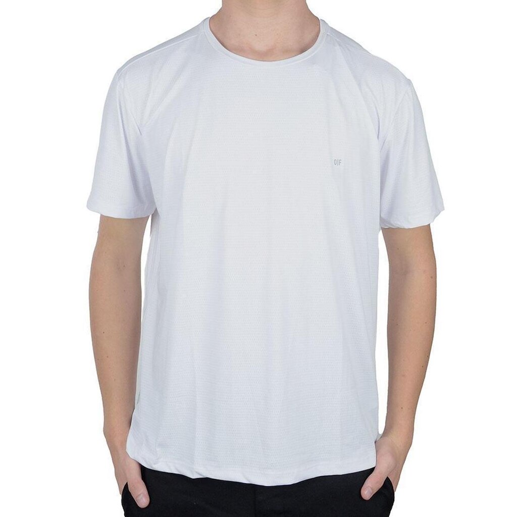 Camiseta de Treino Masculina Olho Fatal Branca - 4000