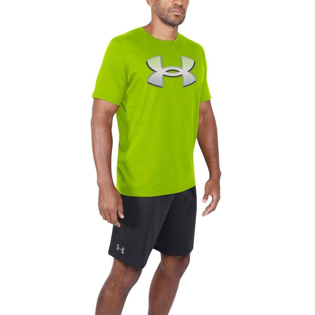 Camiseta de Treino Masculina Under Armour Big Logo 2.0 Menor preço em Camiseta de Treino Masculina Under Armour Big Logo 2.0