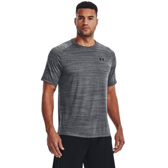 Camiseta de Treino Masculina Under Armour Tiger Tech 2.0 - Roxo Menor preço em Camiseta de Treino Masculina Under Armour Tiger Tech 2.0 - Roxo
