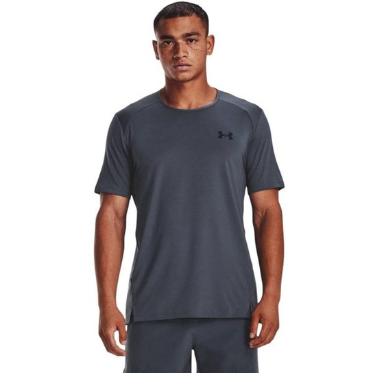 Camiseta de Treino Masculina Under ArmourPrint - Cinza é boa?