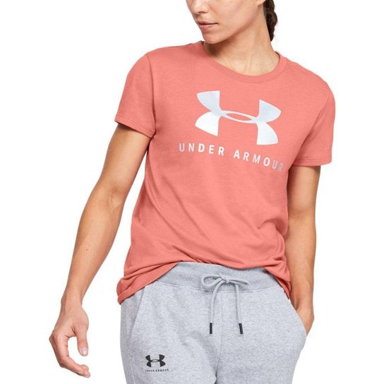 Camiseta De Treino Under Armour Graphic Sportstyle Classic Feminina - Preto+Branco é ruim? Camiseta De Treino Under Armour Graphic Sportstyle Classic Feminina - Preto+Branco é boa?