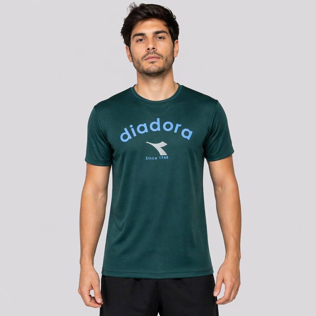 Camiseta Diadora Basic Logo  Petróleo
