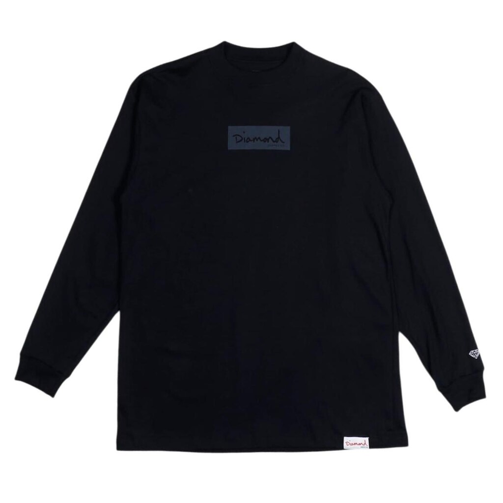 Camiseta Diamond Box Logo M/L Preto