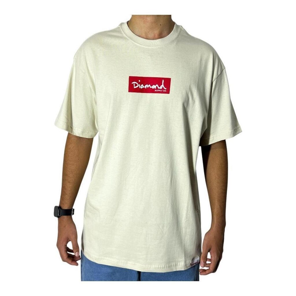 Camiseta Diamond Box Logo Tee I25