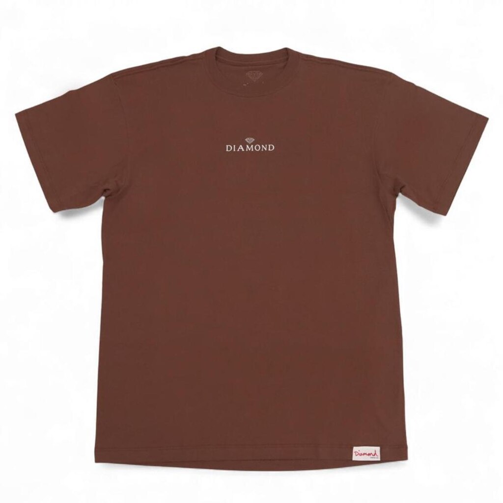 Camiseta Diamond Classic - Marrom Chocolate