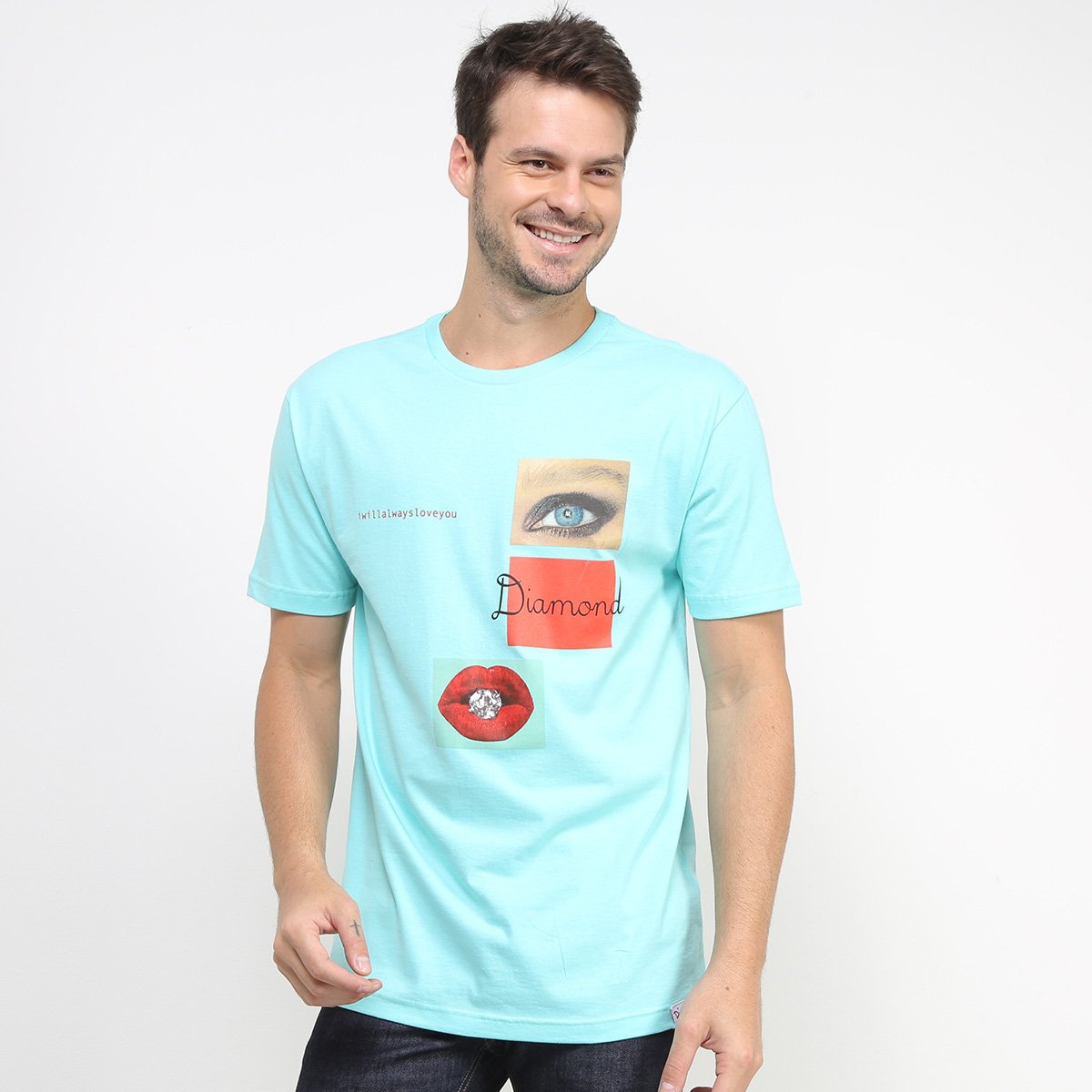 camisa diamond azul bebe