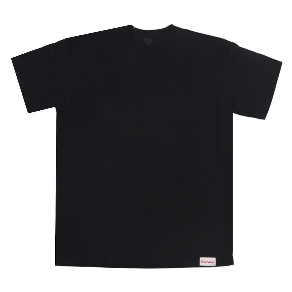 Camiseta Diamond Mini Label - Preto