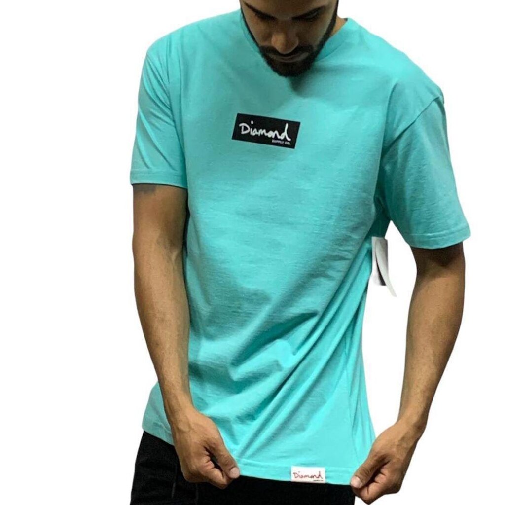 Camiseta Diamond Og Mini Box Azul