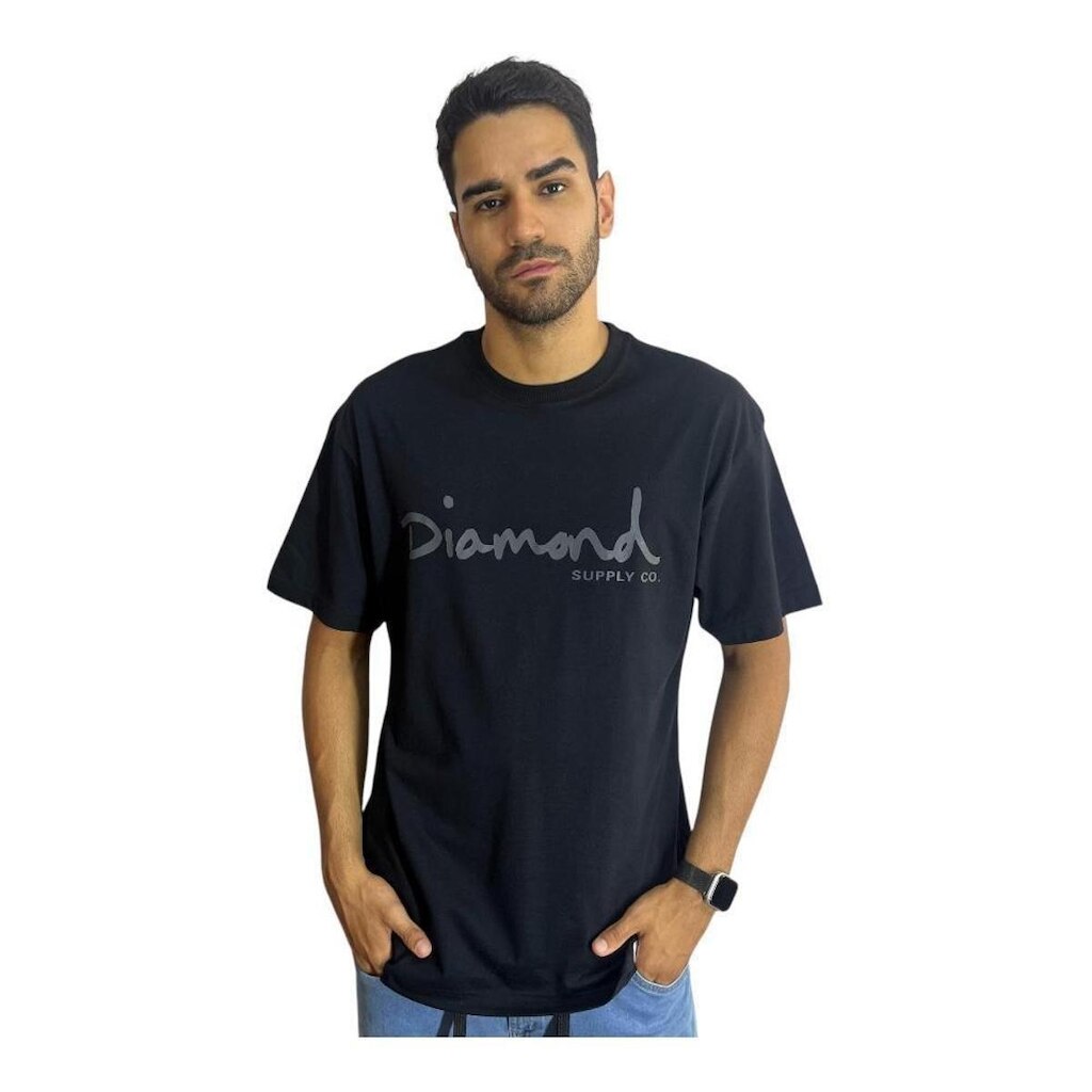 Camiseta Diamond Og Scriopt Tee I25