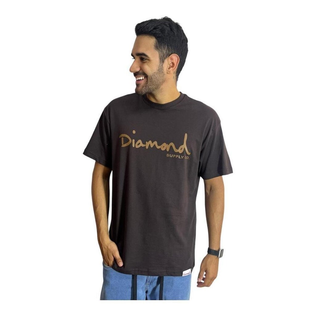 Camiseta Diamond Og Scriopt Tee I25