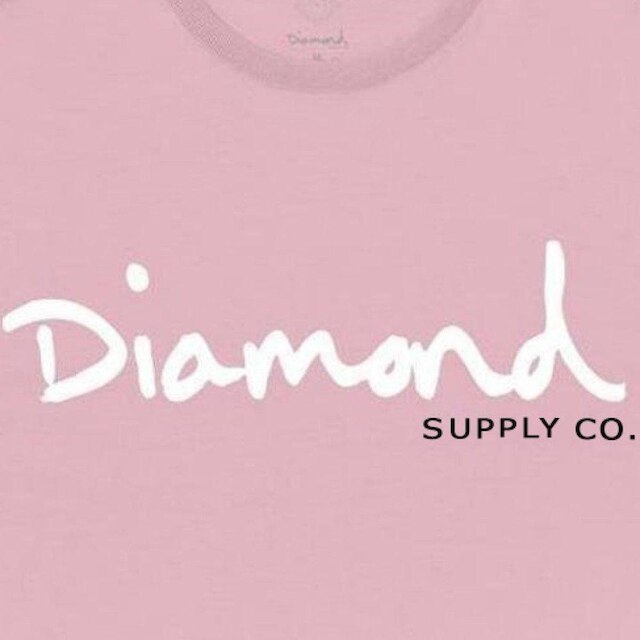 Camiseta Diamond OG Script Tee Masculina