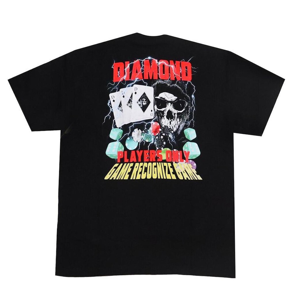 Camiseta Diamond Players Tee - Preto