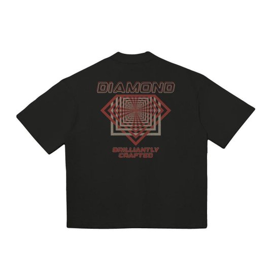 Camiseta Diamond Retro Oversized Tee