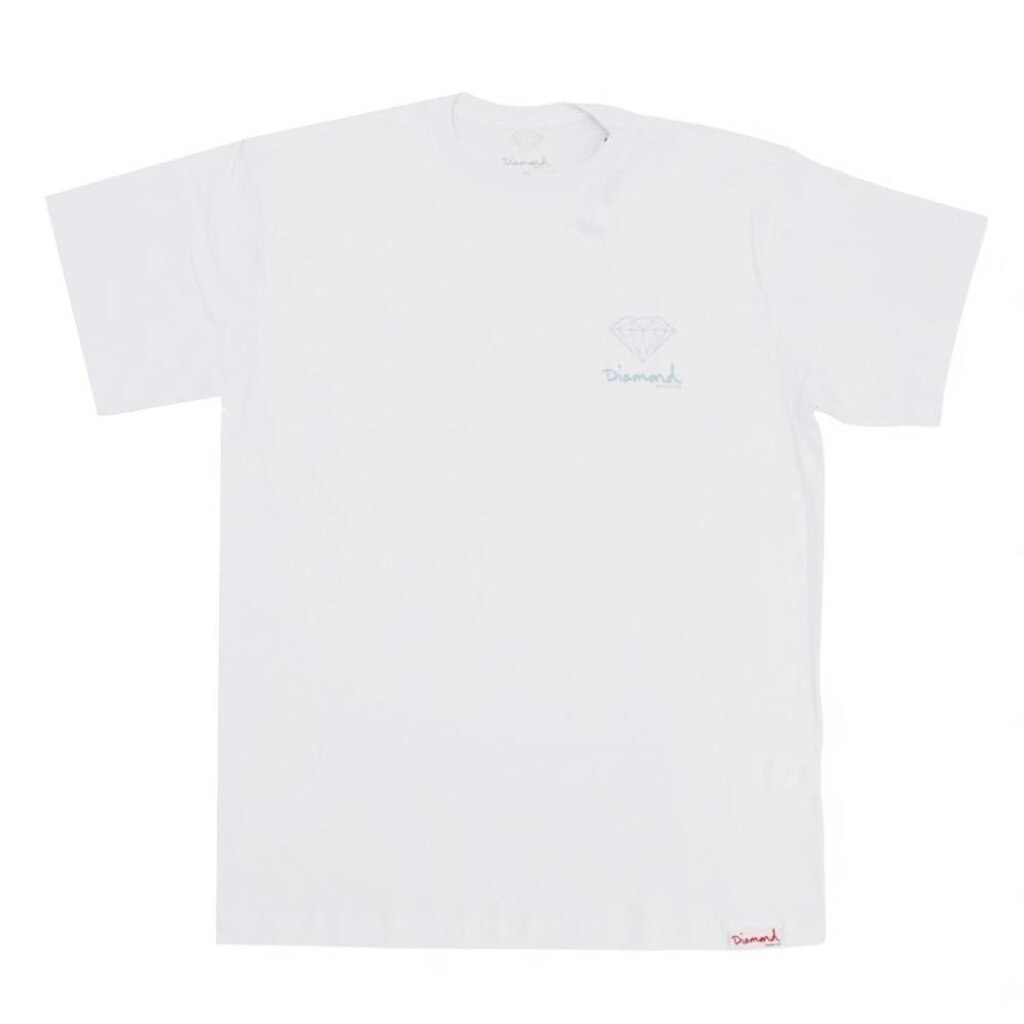 Camiseta Diamond Small OG Sign - Branco/Azul