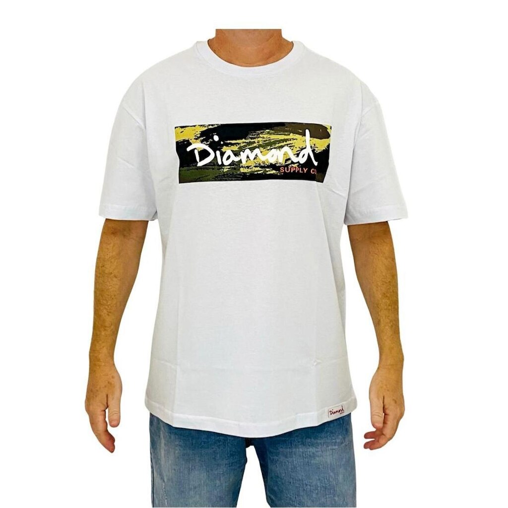 Camiseta Diamond Special Forces Box Logo Masculina