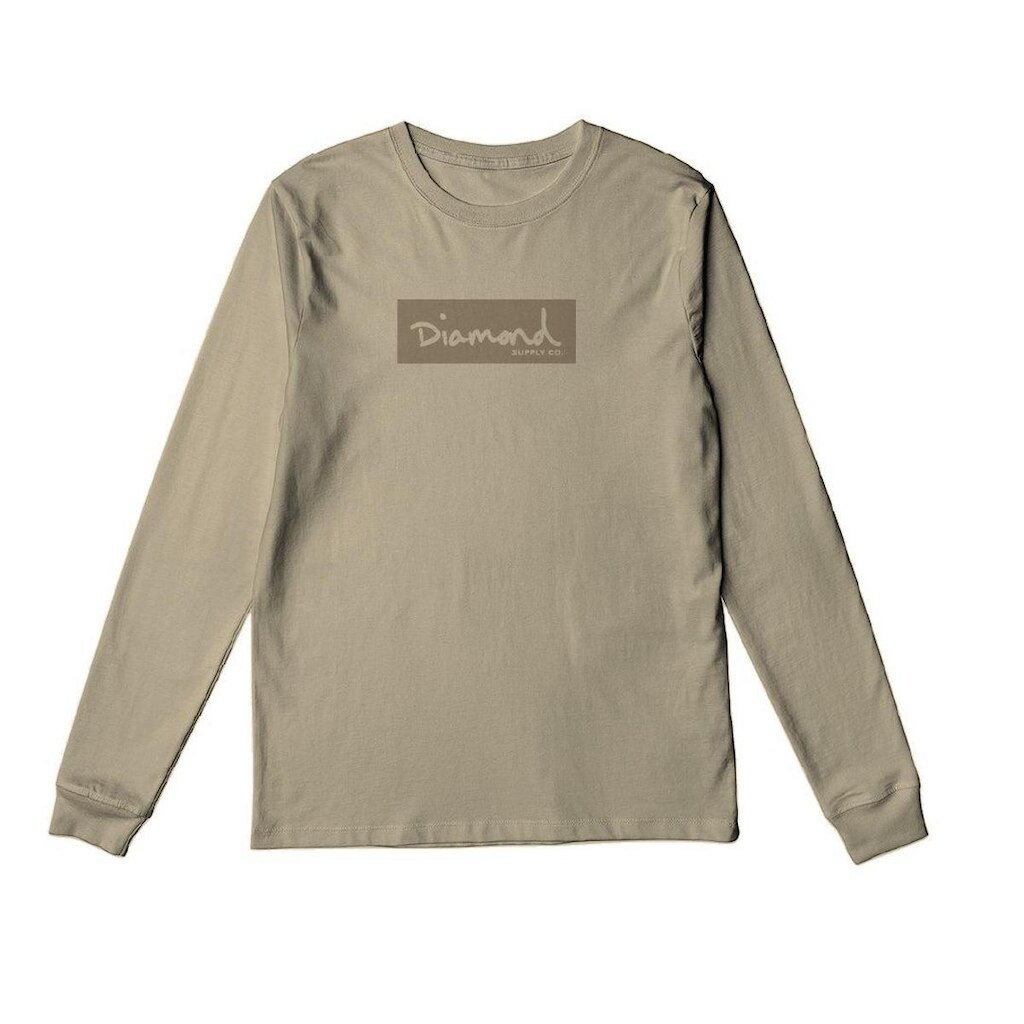 Camiseta Diamond Tonal Box Logo L/s Tee