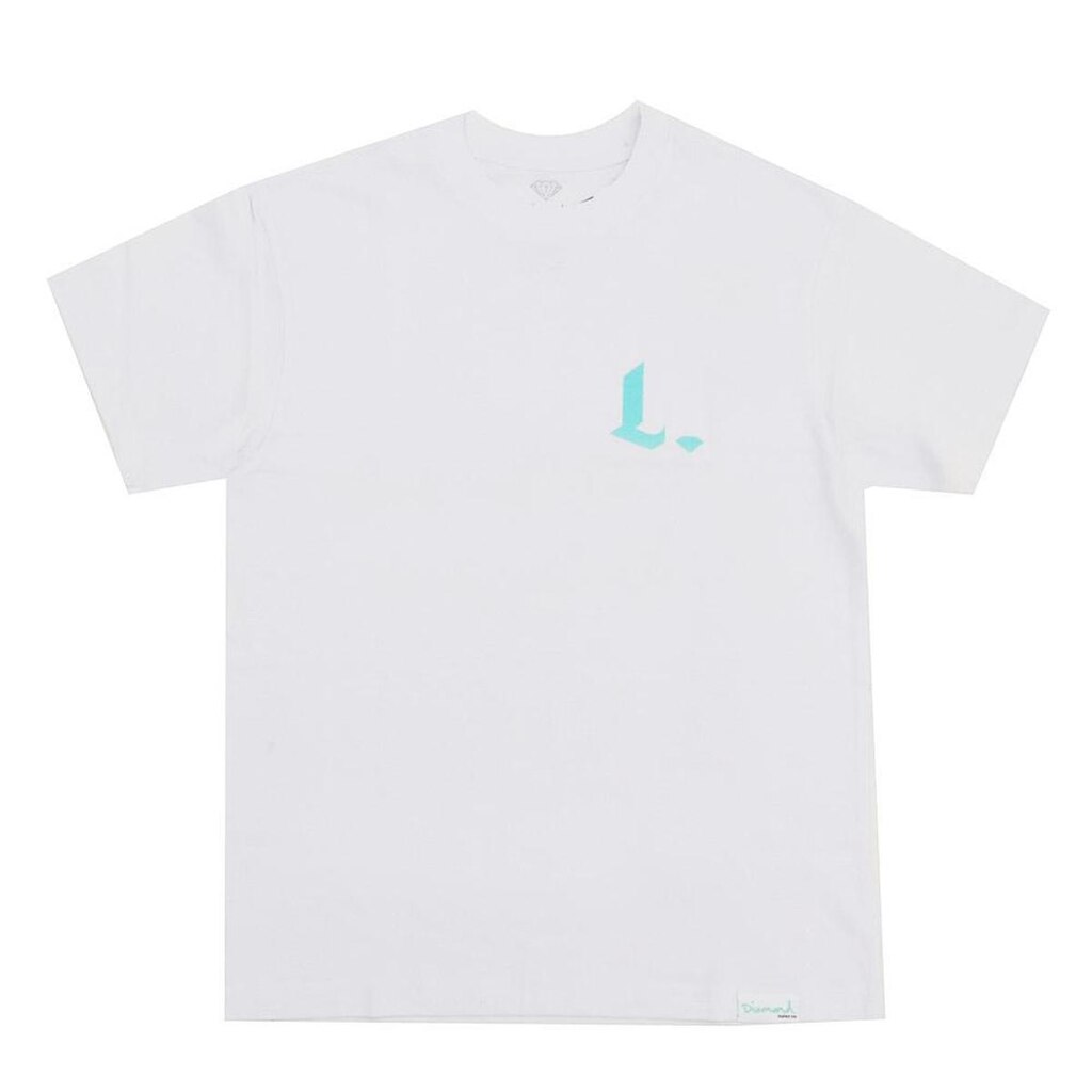 Camiseta Diamond X Layback L Tee - Branco
