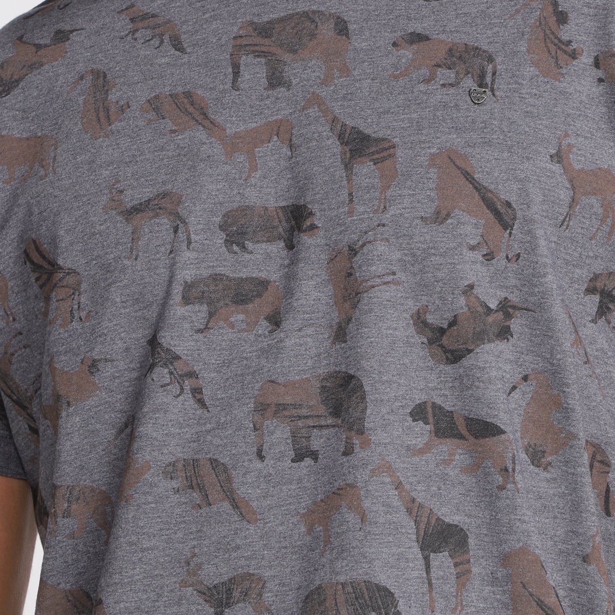 Camiseta Dixie Animais Terrestres Masculina - 2
