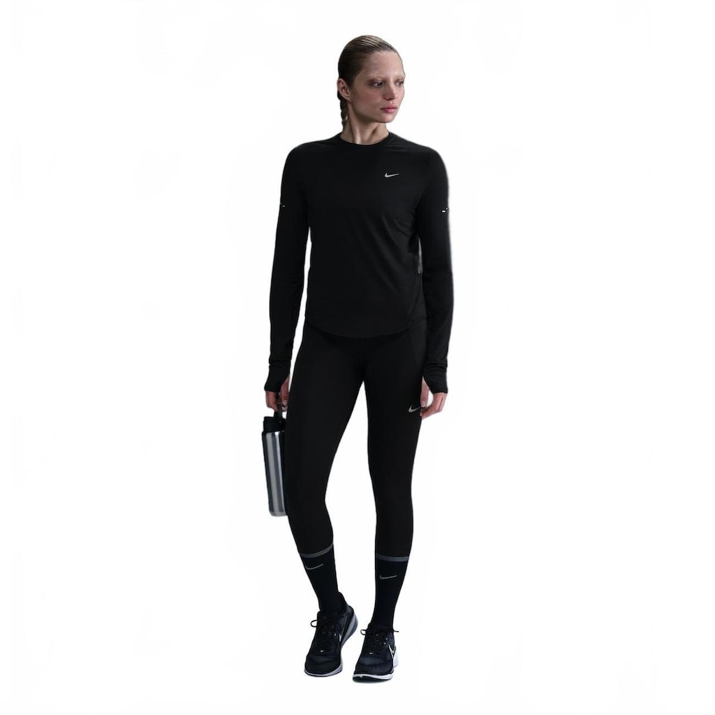 Camiseta Dri-FIT Nike Manga Longa Swift Crew Feminina