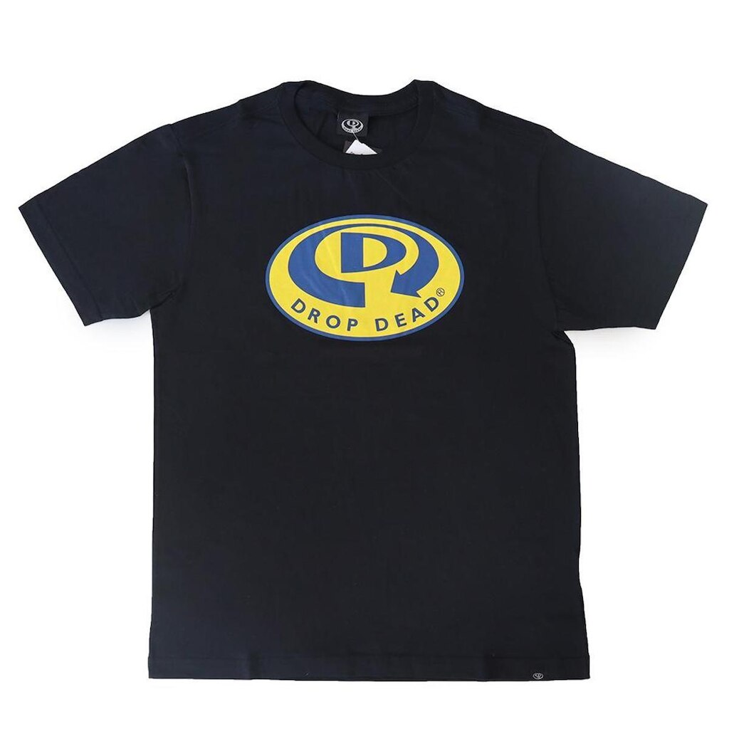 Camiseta Drop Dead Classic Logo - Preto