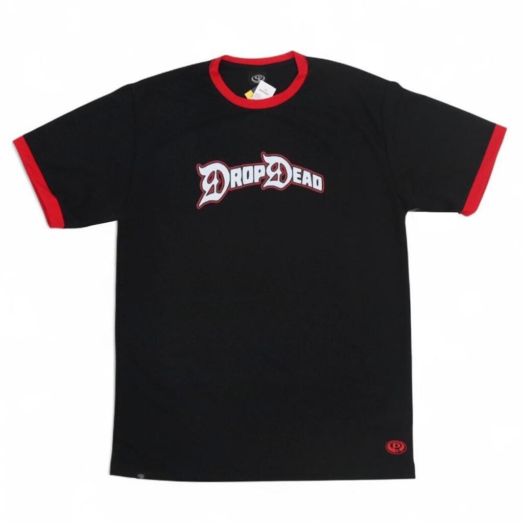 Camiseta Drop Dead Especial Dual - Preto (Oversize)