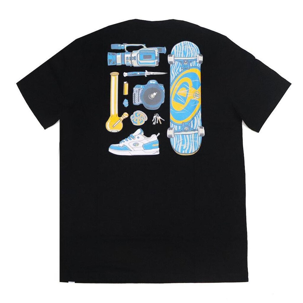 Camiseta Drop Dead Kit Check - Preto
