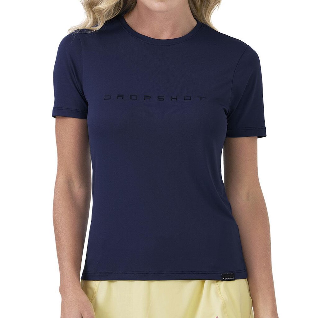 Camiseta Drop Shot Babylook Blitz W25 Marinho