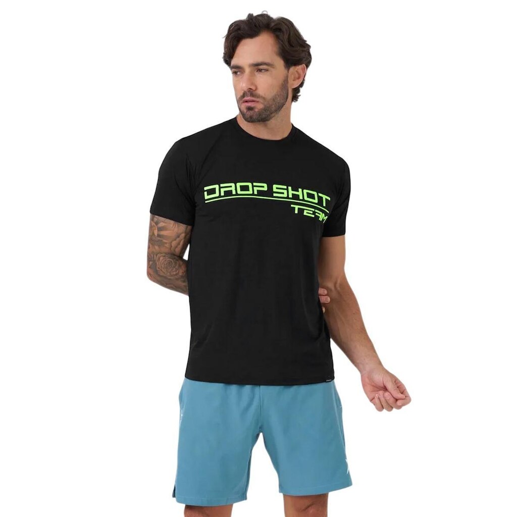 Camiseta Drop Shot Team W25 Preta