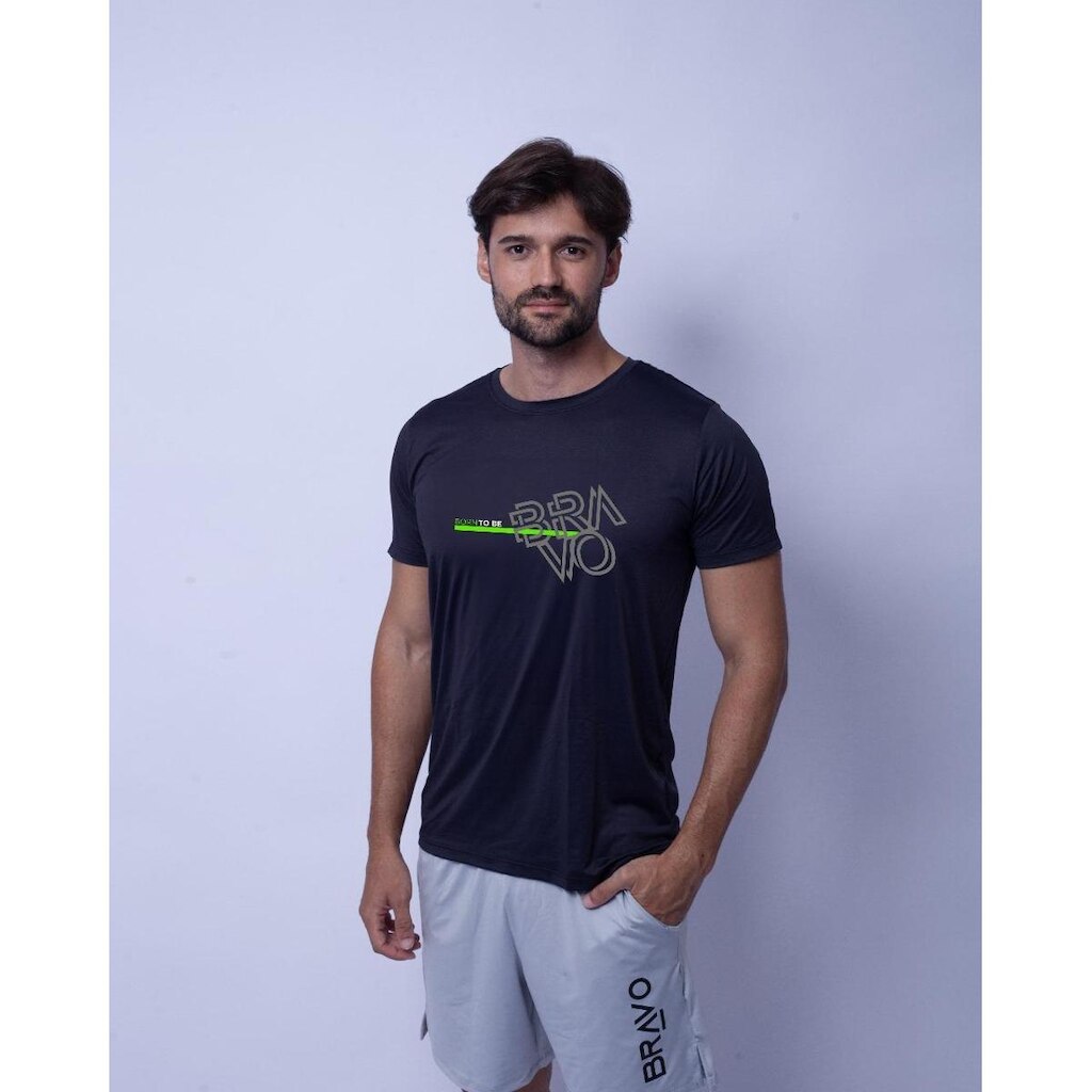 Camiseta Dry Cool Vector Preta