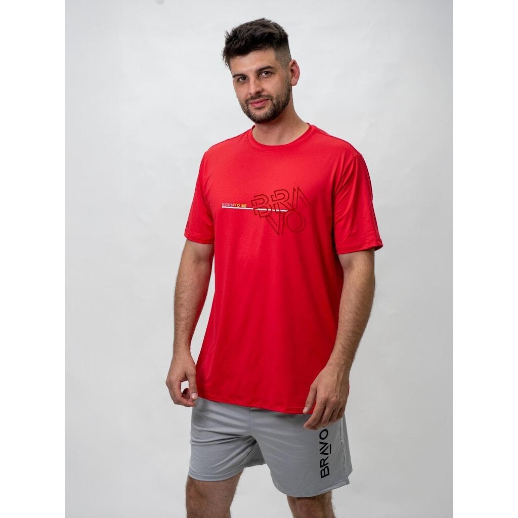 Camiseta Dry Cool Vector Vermelha