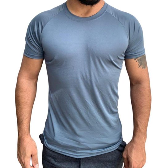 Camiseta Dry Fit Treino Masculina Academia 100% Poliéster