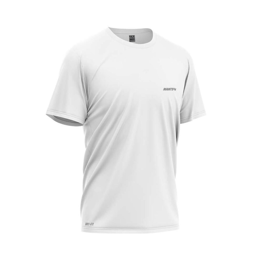 Camiseta Dry Mants Clothing Manga Curta Com Estampa Refletiva e Proteção UV