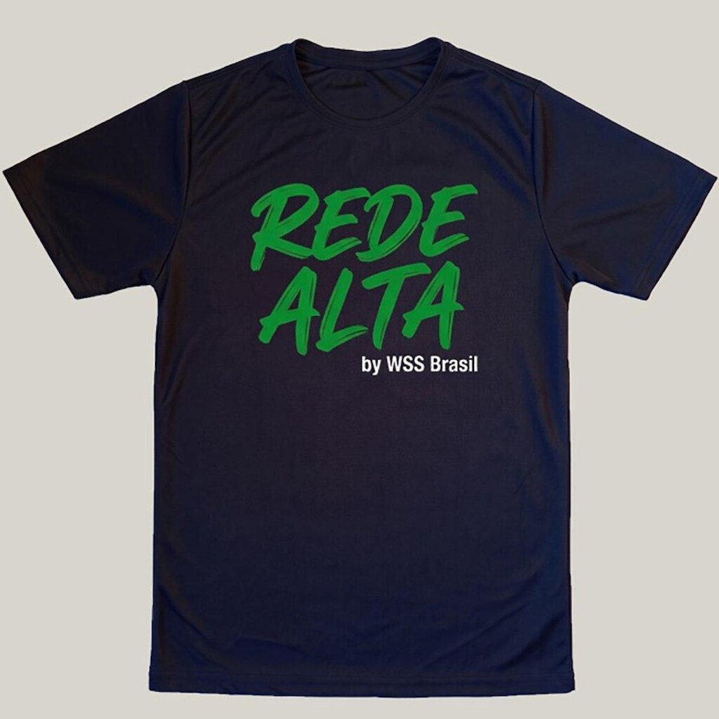 Camiseta Dry Masculina Futevôlei WSS Brasil Rede Alta
