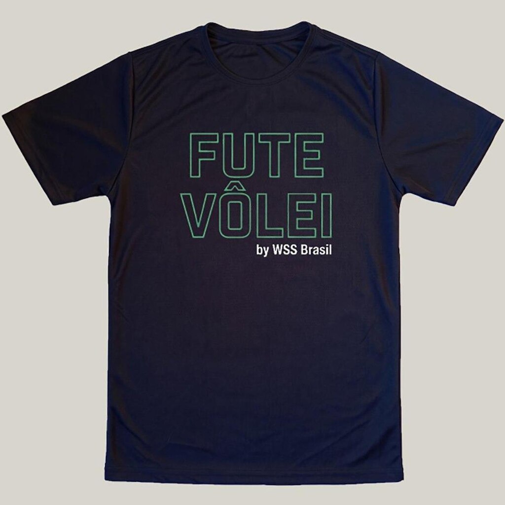 Camiseta Dry Masculina Futevôlei WSS Brasil